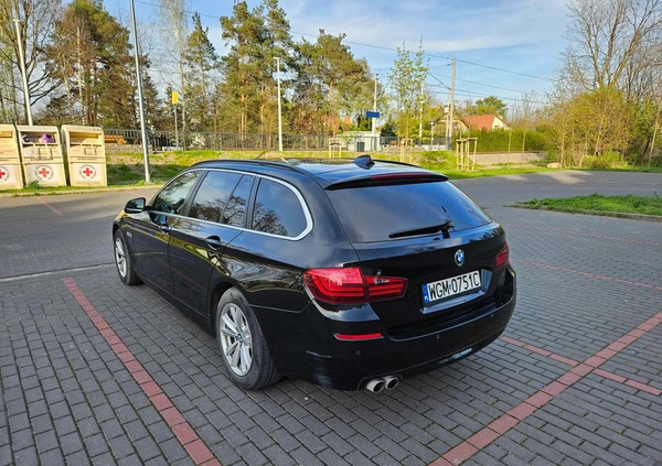 BMW Seria 5 cena 49900 przebieg: 190000, rok produkcji 2014 z Milanówek małe 79